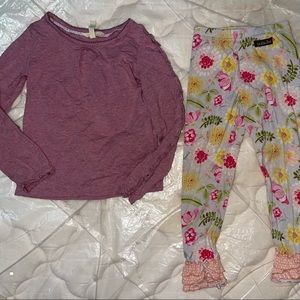 Matilda Jane Girls Long Sleeve / Pant Outfit SZ 6